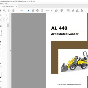 Gehl AL 440 Articulated Loader Parts Manual 918290 - PDF DOWNLOAD