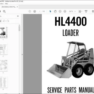 Gehl HL4400 Loader Service Parts Manual 902580 - PDF DOWNLOAD