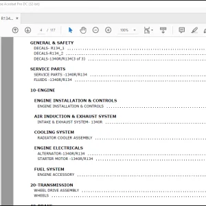 Gehl R134 Parts Book Manual 50111946A - PDF DOWNLOAD