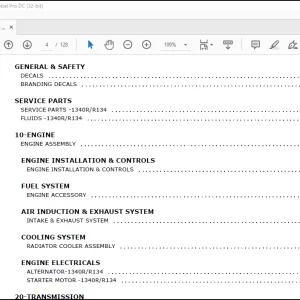 Gehl R134 Parts Manual 50111946B - PDF DOWNLOAD