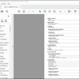 Gehl R134 Parts Manual 50111946D - PDF DOWNLOAD