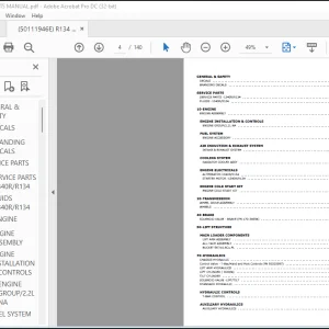 Gehl R134 Parts Manual 50111946E - PDF DOWNLOAD