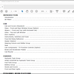 Gehl RS6-34 Telescopic Handler  Parts Manual(913317)  - PDF DOWNLOAD