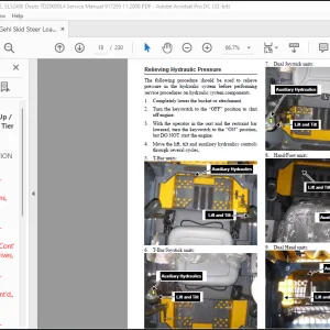 Gehl V270 Gehl V330 Mustang 2700V Mustang 3300V Skid Steer Loader Service Manual 917435 - PDF DOWNLOAD
