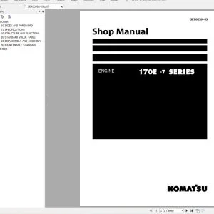 Komatsu Engine] Komatsu Diesel Engine 7.44 Gb PDF Updated 2022 Shop Manual - PDF COMPLETE SET - DOWNLOAD