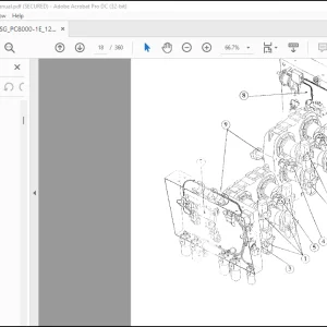 Komatsu Hydraulic Excavator PC8000-1E Shop Manual - PDF DOWNLOAD
