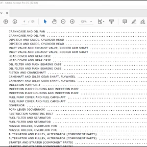 Kubota V3800DI-T Engine Parts Manual 917328 - PDF DOWNLOAD