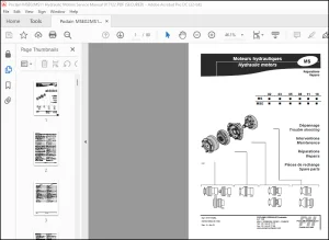 Poclain MSE02MS11 Hydraulic Motors Service Manual 917122 - PDF DOWNLOAD