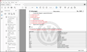 Volkswagen Arteon 2019 Wiring Diagram Manual - PDF DOWNLOAD