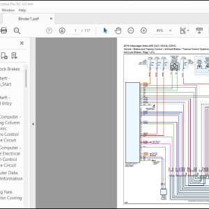 Volkswagen Atlas 2019 AWD (CA1) V6-3.6L (CDVC) Wiring Diagram Manual ...