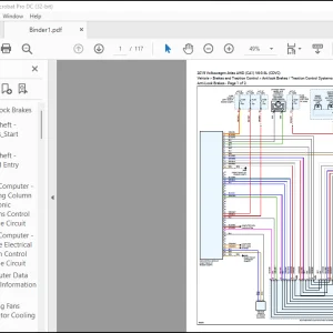 Volkswagen Atlas 2019 AWD (CA1) V6-3.6L (CDVC) Wiring Diagram Manual - PDF DOWNLOAD