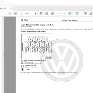 Volkswagen Fox 2004-2019 Wiring Diagram Manual - PDF DOWNLOAD