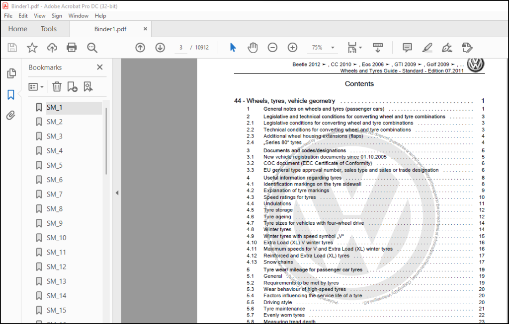 Volkswagen Sharan 2019 Manual + Wiring Diagram Manual PDF