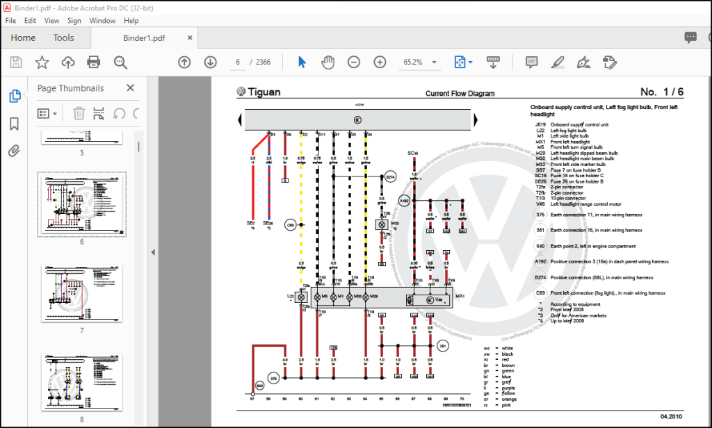 2013 Vw Tiguan Wiring Diagram