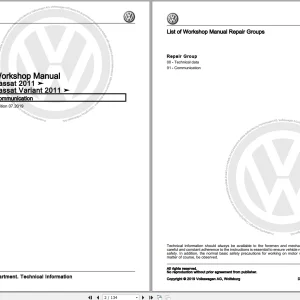 Volkswagen 2020 4.07GB Package DVD PDF Repair Manual, Workshop Manuals And Wiring Diagrams - PDF Complete Set - DOWNLOAD