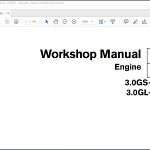 Volvo Penta 3.0GS-A-B-C 3.0GL-A-B-C Engine Workshop Manual_7743358 - PDF DOWNLOAD
