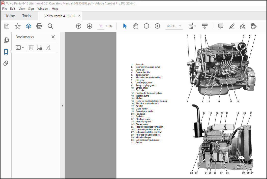 Volvo Penta 4-16 Liter(non-EDC) Operators Manual_209366398 - PDF ...