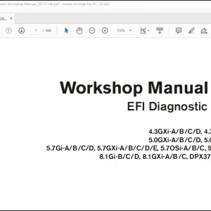 Volvo Penta 4.3GXi-A B C D- DPX420-B EFI Diagnostic Workshop Manual_263121146 - PDF DOWNLOAD