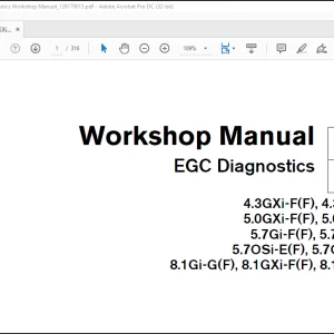 Volvo Penta 4.3GXi-F(F)- 8.1OSi-C(F) EGC Diagnostics Workshop Manual_139179015 - PDF DOWNLOAD