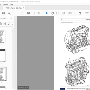 Volvo Penta 4D3-110I-A, D3-130A-A, D3-130I-A, D3-160A-A, D3-160I-A Diagram Manual_346396844 - PDF DOWNLOAD
