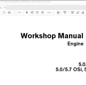 Volvo Penta 5.0GL, 5.7Gi, 5.05.7 GXi, 5.05.7 OSi, 5.7 OSXi Engine Workshop Manual_269597098