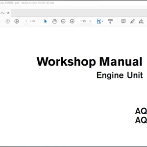 Volvo Penta AQ125A,B AQ145A,B Workshop Manual_94969381 - PDF DOWNLOAD