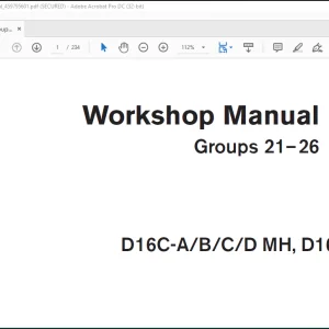 Volvo Penta D16C-A B C D MH, D16C-A MG Group 21-26 Workshop Manual_459795601 - PDF DOWNLOAD