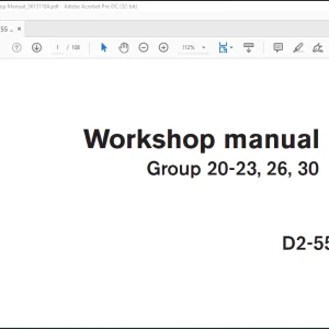 Volvo Penta D2-55 D2-75 Group 20-23,36,30 Workshop Manual_36131184 - PDF DOWNLOAD