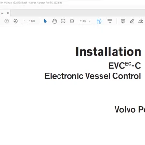 Volvo Penta IPS Electronic vessel Control Installation Manual_93201386 - PDF DOWNLOAD