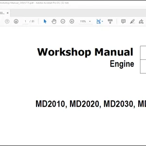 Volvo Penta MD2010 MD2020 MD 2030 MD2040 Workshop Manual_35925775 - PDF DOWNLOAD