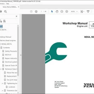 Volvo Penta MD6A, MD7A Engine Unit Workshop Manual_118941803 - PDF DOWNLOAD