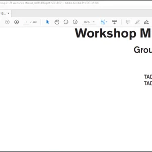 Volvo Penta TAD134135X GEVE, TAD136137X VE Group 21-26 Workshop Manual_443814684 - PDF DOWNLOAD
