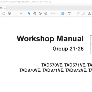 Volvo Penta TAD570VE-TAD873VE Group 21-26 Workshop Manual_333264579 - PDF DOWNLOAD
