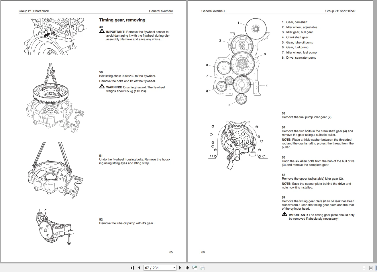 Volvo Penta Full Workshop & Operator Maintenance Manual COMPLETE SET - PDF DOWNLOAD - Image 5