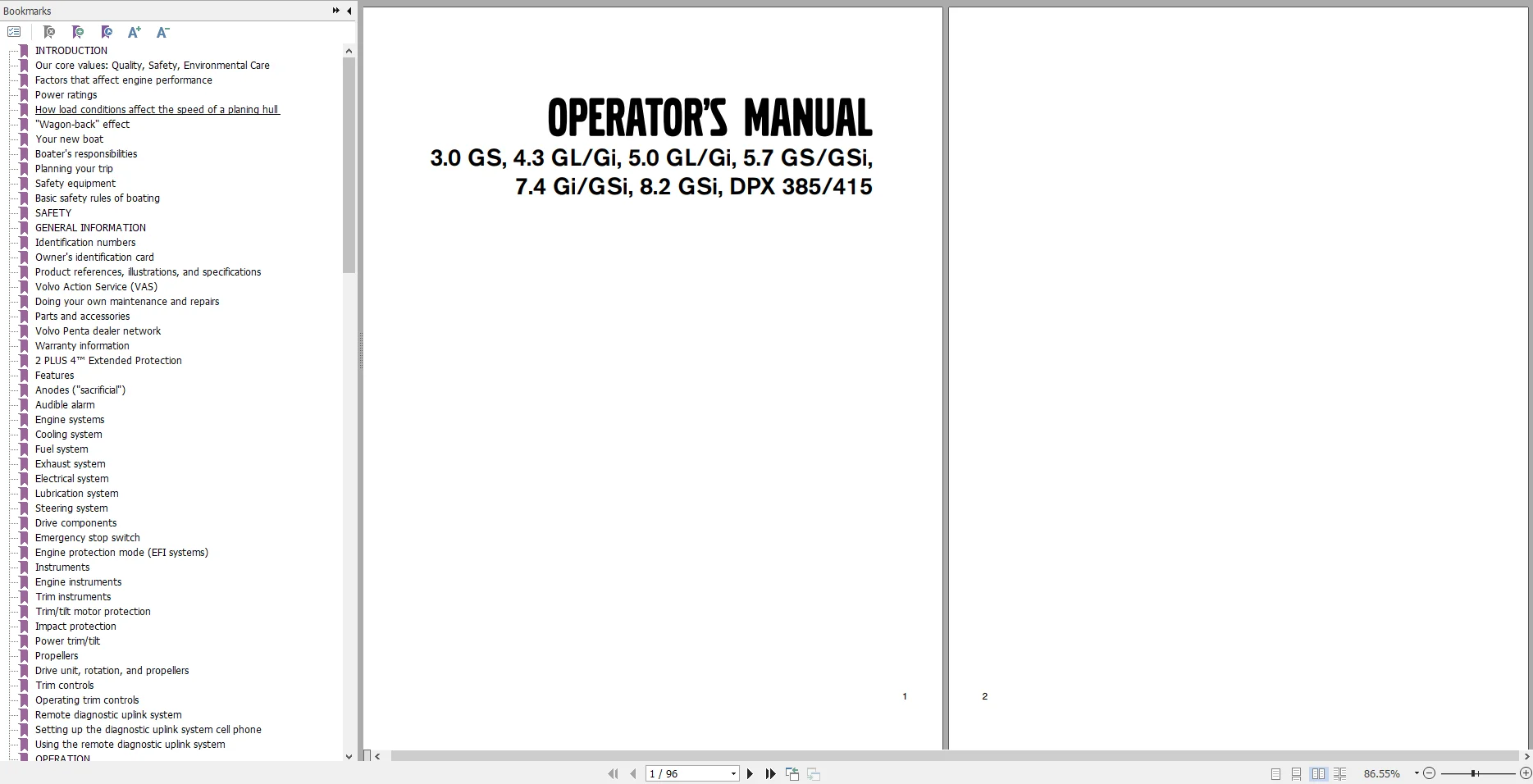 Volvo Penta Full Workshop & Operator Maintenance Manual COMPLETE SET - PDF DOWNLOAD - Image 6