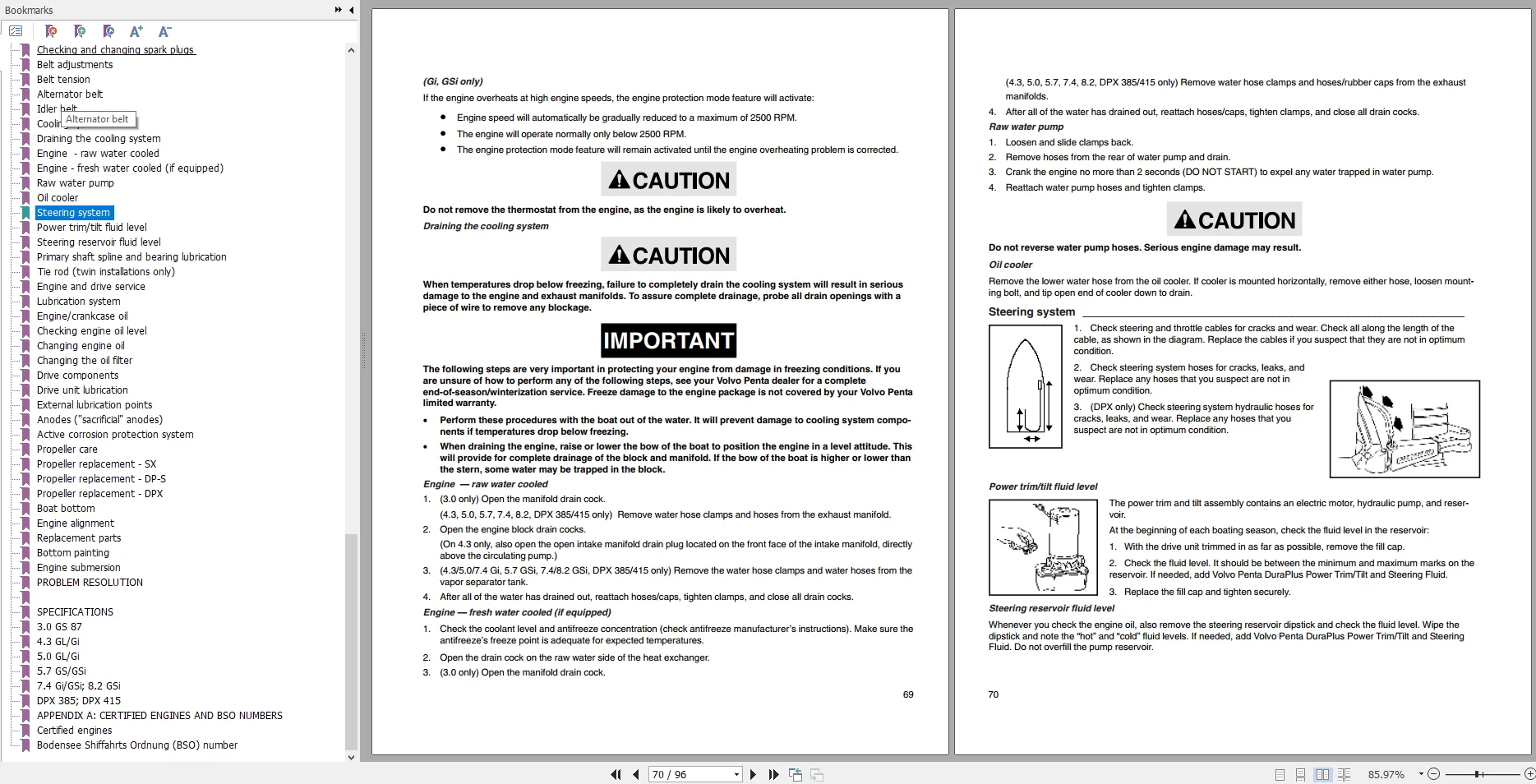 Volvo Penta Full Workshop & Operator Maintenance Manual COMPLETE SET - PDF DOWNLOAD - Image 8