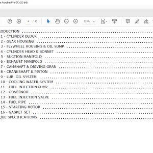 Yanmar 4TNV88-BKMSR2 Engine Parts Manual 50940310 - PDF DOWNLOAD