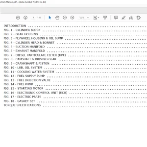 Yanmar 4TNV88C-KMS, 4TNV88C-KMSV Engine Parts Manual 50940248 - PDF DOWNLOAD