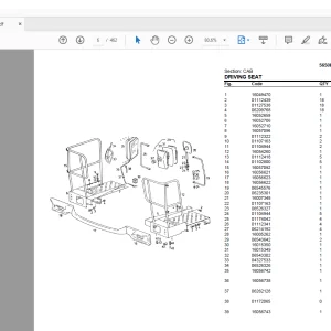 Deutz Fahr 5650H Parts Catalog Manual - PDF DOWNLOAD
