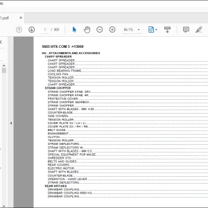 Deutz Fahr 5665 HTS COM 3 -13900 Parts Catalog Manual - PDF DOWNLOAD