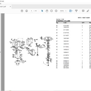 Deutz Fahr 5670 After 6227 - 12226 Parts Catalog Manual - PDF DOWNLOAD