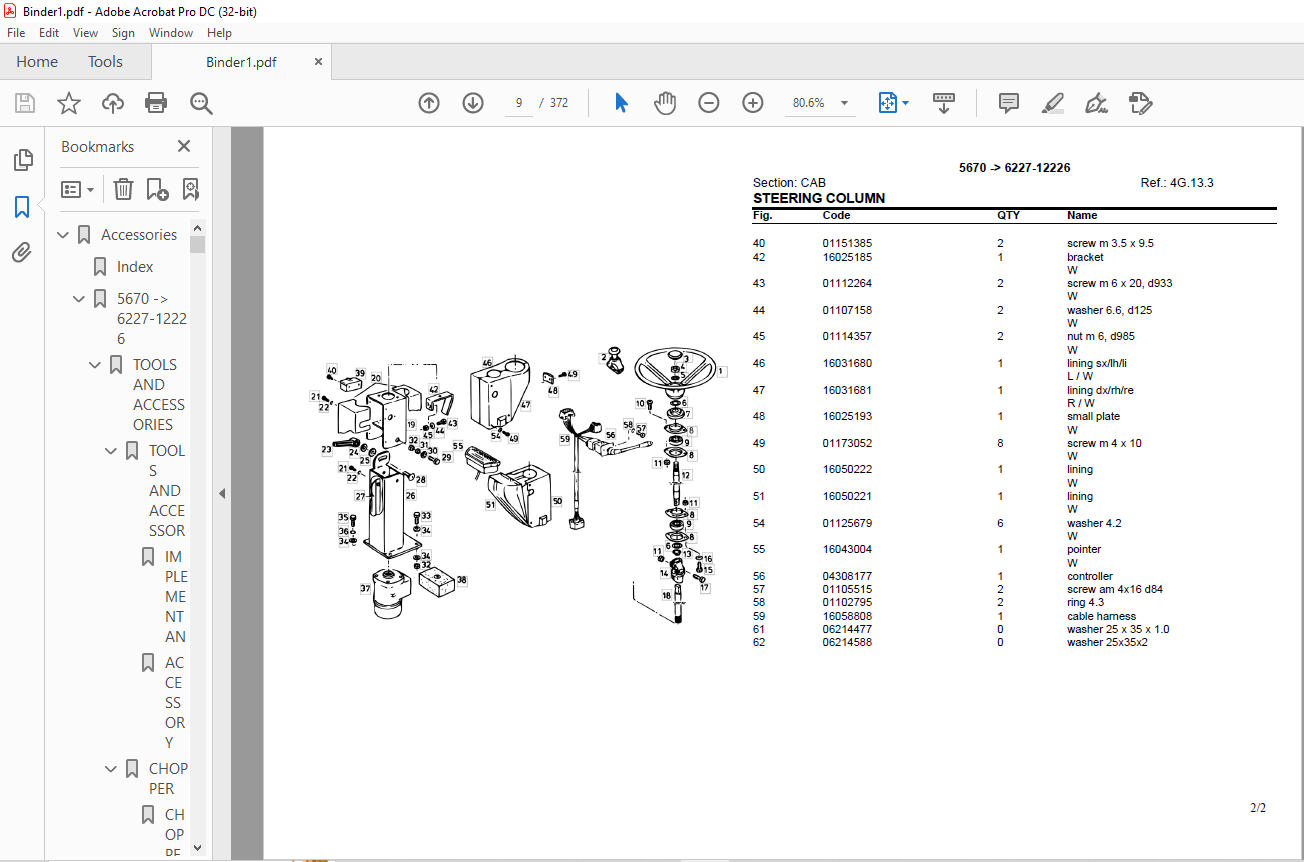 Deutz Fahr 5670 After 6227 - 12226 Parts Catalog Manual - PDF DOWNLOAD ...