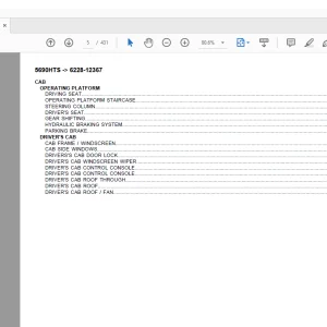 Deutz Fahr 5690HTS After 6228 12367 Parts Catalog Manual - PDF DOWNLOAD