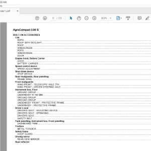 Deutz Fahr AgroCompact 3.90 S Parts Catalog Manual - PDF DOWNLOAD