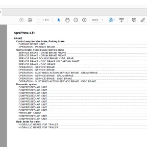 Deutz Fahr AgroPrima 4.51 Parts Catalog Manual - PDF DOWNLOAD