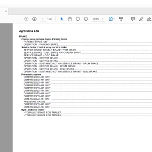 Deutz Fahr AgroPrima 4.56 Parts Catalog Manual  - PDF DOWNLOAD