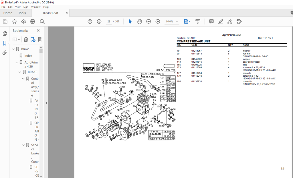 Deutz Fahr AgroPrima 4.56 Parts Catalog Manual - PDF DOWNLOAD ...