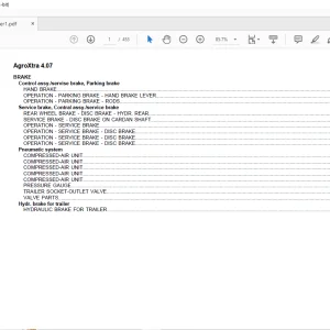 Deutz Fahr AgroXtra 4.07 Parts Catalog Manual - PDF DOWNLOAD