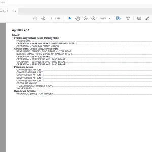 Deutz Fahr AgroXtra 4.17 Parts Catalog Manual -  PDF DOWNLOAD