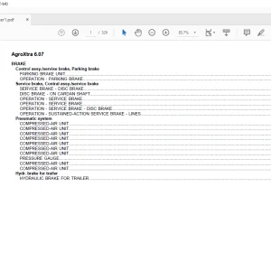 Deutz Fahr AgroXtra 6.07 Parts Catalog Manual  - PDF DOWNLOAD